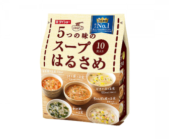 【半价热卖】原价35直接半价17.5刀！日本进口速食汤 低卡代餐饱腹速食粉丝汤 10袋入5口味